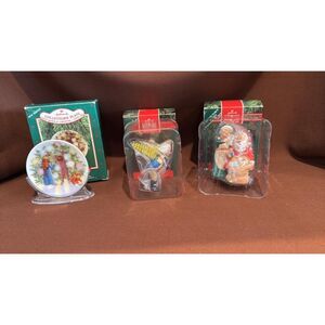 Lot of 3 Hallmark Oranaments